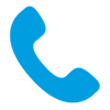 Blue Phone Icon